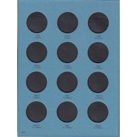 Whitman US Benjamin Franklin Half Dollar Coin Folder 1948 - 1963 #9032