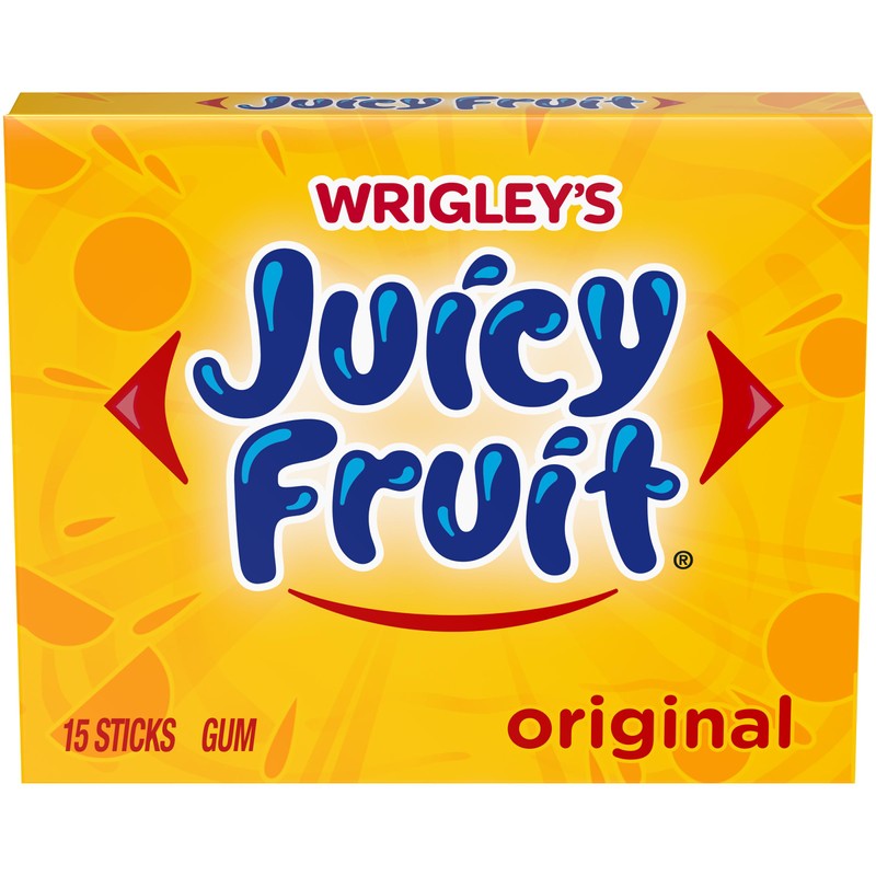 Wrigley Juicy Fruit Chewing Gum, 15 Stick (Pack of 10),