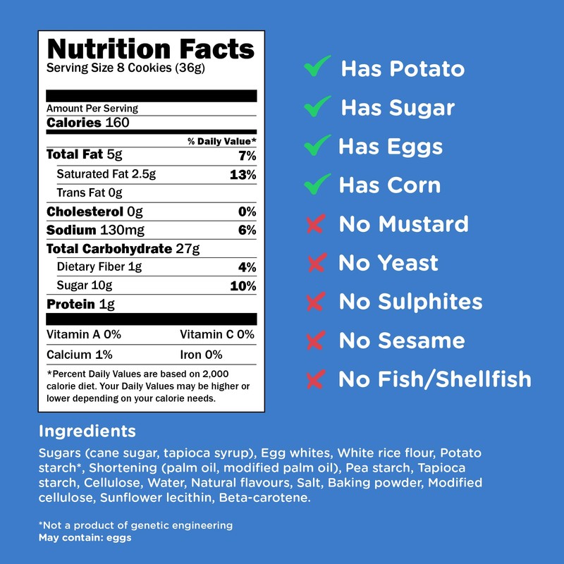 Kinnikinnick - Vanilla Wafers - Gluten Free, Allergy Friendly Cookies