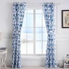 Greenland Home Pebble Beach Sealife Grommet Top Curtain Panel Pair