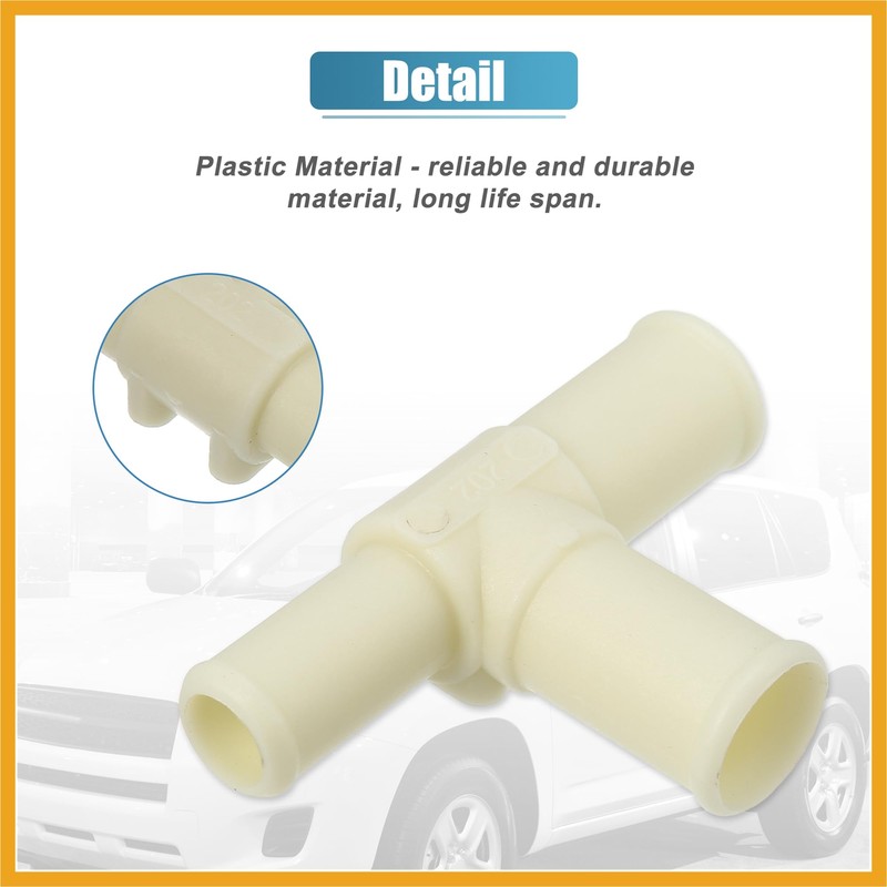 Partuto 2Pcs Heater Water Pipe for Toyota RAV4 2006 2007