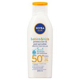 Protector Solar NIVEA SUN Kids FPS 50  Sunscreen Lotion SPF 50, 200ml, Fragrance-Free                                                                 