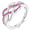 YL Celtic Knot Rings 925 Sterling Silver Twisted Knot Ring