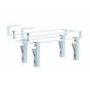 Yamazaki 5485 Under Cabinet Rotating Clip, 4 Clips, White, Approx.