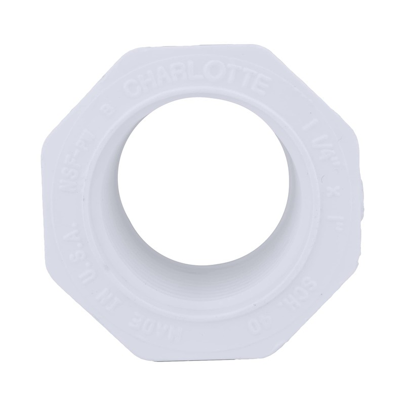 CHARLOTTE PIPE 1 1/4 x 1 SCH 40 REDUCER BUSHING