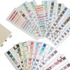 6 Pcs Monthly Tabs Monthly Calendar Stickers for for Planners