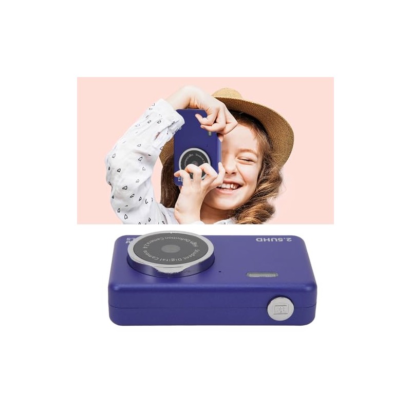 Photography Camera, 48MP Resolution, 2.5K HD Video Output, 8X Digital