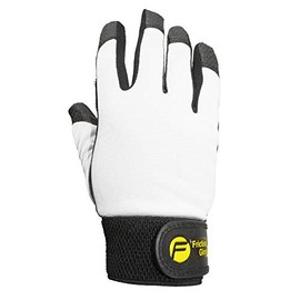 Friction Gloves Friction 3 Ultimate Frisbee Gloves - Pair - White - Men L