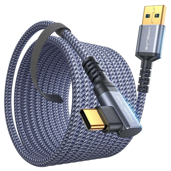 MRGLAS 16 FT Link Cable with 30W Charging for Oculus/Meta