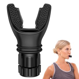 QIBZI Fitness Accessories Breathing Resistance Trainer Black Breathing Trainer Lightweight Portable Exercise Equipment