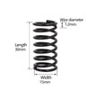 MACHSWON Compression Spring for Home, Machinery, Industrial, Screen Doors, Lawn