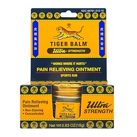 Tiger Balm Tiger Balm Ultra Strength 0.63 oz (Pack of 2)