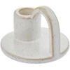 Ceramic Taper Candle Holders with Handle (Set of 2) –