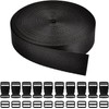 10M Webbing Strap, Polypropylene Heavy Webbing Backpack Chest Strap 25MM