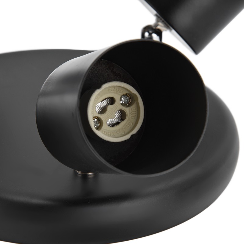 GU10 Ceiling Spotlight Holder 3 Head Rotating Lamp Base Fixture