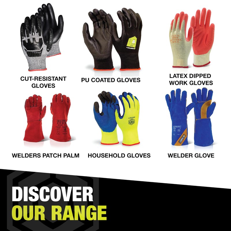 GLOVEZILLA ANTI-VIBRATION GLOVE BLACK XL