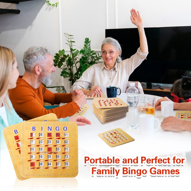 GSE Games & Sports Expert 5Ply Stitched Shutter Bingo Cards,