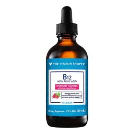 The Vitamin Shoppe Vitamina B12 Líquida Con Ácido Fólico