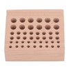 Leather Tool Holder 46 Holes Beech Wood Professional Leather Tool