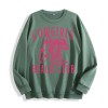 Cowgirls Beach Club Western Graphic Crewneck Sweatshirt, US Warehouse, 6