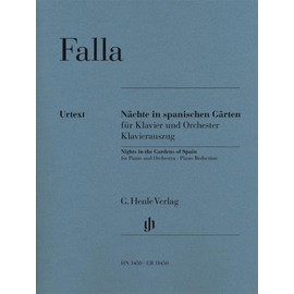 Falla: Nights in the Gardens of Spain - Noches en los jardines de España (Solo Part with Piano Reduction)