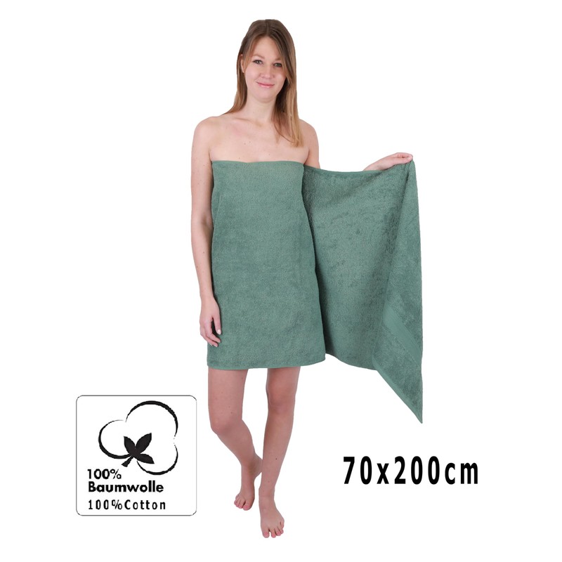 Betz XXL Sauna Towel, Bath Towel, Beach Towel, 100% Cotton
