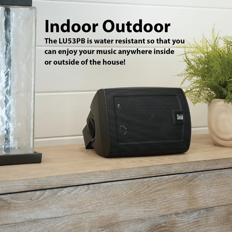 Dual Electronics LU53PB 5.25" 3-Way High Performance Outdoor Indoor Wired