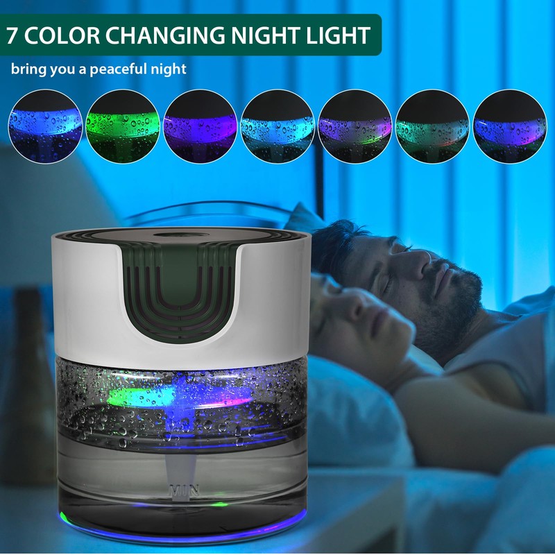 Oxyvana Water Air Purifiers for Home, Quiet Variable Speed Water