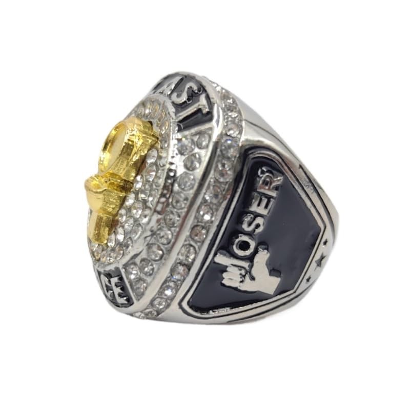 Customized Toilet Bowl Last Place Loser Championship Trophy Rings Prize