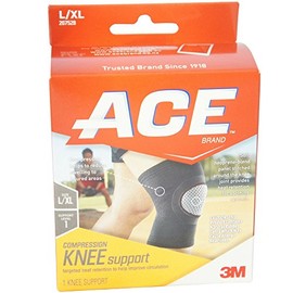 ACE Compression Knee Support LG/XL 1 Each (Pack of 2)