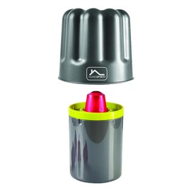 Aluminum Coffee Capsule Recycler Box – Small Countertop Recycling Box for Used Aluminum Coffee Pods, Easy and Compact Tool