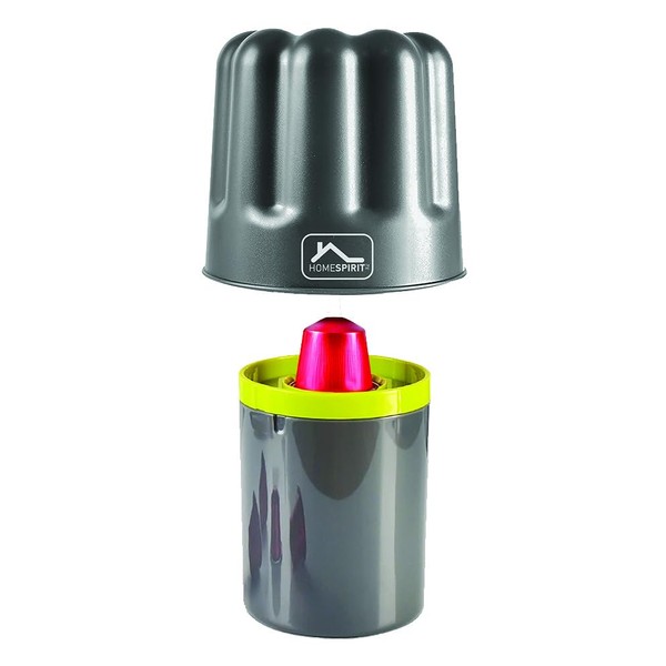 Aluminum Coffee Capsule Recycler Box – Small Countertop Recycling Box