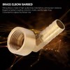 90 Degree Elbow Brass Barb Fitting Female Thread Brass Elbow