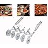 Wheel Adjustable Pasta Cutter with Handle - Stainless Steel Multi-Tool