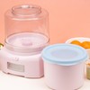 Silicone Lids for Cuisinart 1-1/2-Quart Freezer Bowl, 2 Pack Reusable