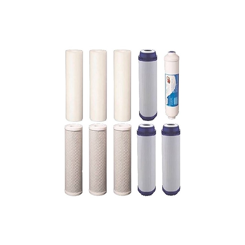 10 pcs RO Replacement Water Filters Reverse Osmosis Cartridges