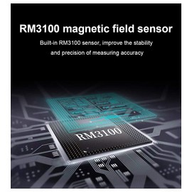 [Military-Grade Accelerometer+Inclinometer] HWT901B-RS232 MPU9250 9-axis Gyroscope+Angle(XY 0.05° Accuracy)+Digital Compass+Air Pressure+Altitude, Magnetometer Compensation | Kalman Filtering