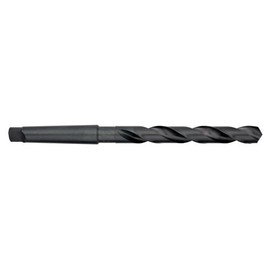 Titan CD55073 High Speed Steel Heavy Duty Taper Shank Drill, Morse Taper #4, Oxide Finish, 1-9/64" Size, 118 degree Angle Point, 7-1/4" Flute Length, 12-7/8" Overall Length