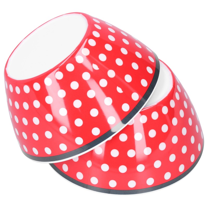 4PCS 6in Salad Bowl Dinner Serving Bowl Sets Kitchen Imitation