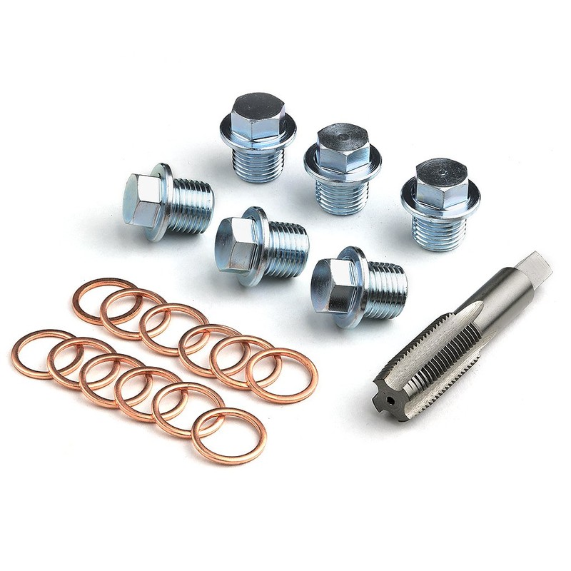 STRAIGHT 18-702 Oil Drain Hole Correction Kit for M14 x
