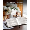 Funeral Guest Book for Memorial Service, In Loving Memory Sign