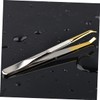Ipetboom Professional Stainless Steel Eyebrow Tweezer Makeup Lash Tweezer Lightweight