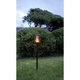 Star Solar Light, Black, 9 x 79 cm