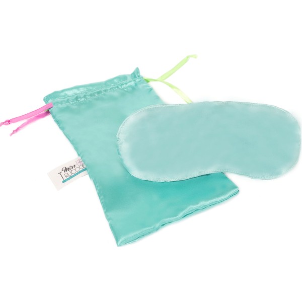Miss Trucco Silk Sleeping Mask, Green