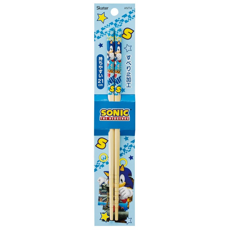 Skater ANT4-A Bamboo Safety Chopsticks, 8.3 inches (21 cm)