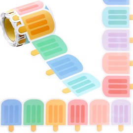 3 Rolls Classroom Bulletin Board Borders Ice Pops Border Classroom Decor Decorative Popsicle Shape Bulletin Board Trim for Bulletin Boards Desks Home Summer Back to School Party Decoration,99 Feet