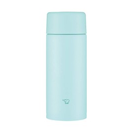 Zojirushi SM-ZA36-AM Water Bottle, Twist Top, Stainless Steel Mug, Seamless, 12.2 fl oz (0.36 L), Mint Blue