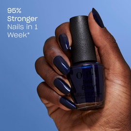OPI OPI Nail Envy Strengthener All Night Strong | Opaque Dark Blue Crme Strengthening Nail Polish Treatment | Strengthen Weak & Thin Nails