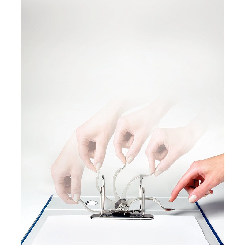 LEITZ ライツ レバーアーチファイル A4 背幅 81mm 2穴 600枚収納 ブラック 10105095