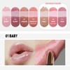 ATHE Athentic Lip Glowy Balm 3.3g, Color:02 Flirt